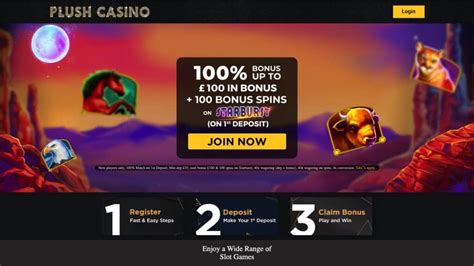 Plush casino bonus